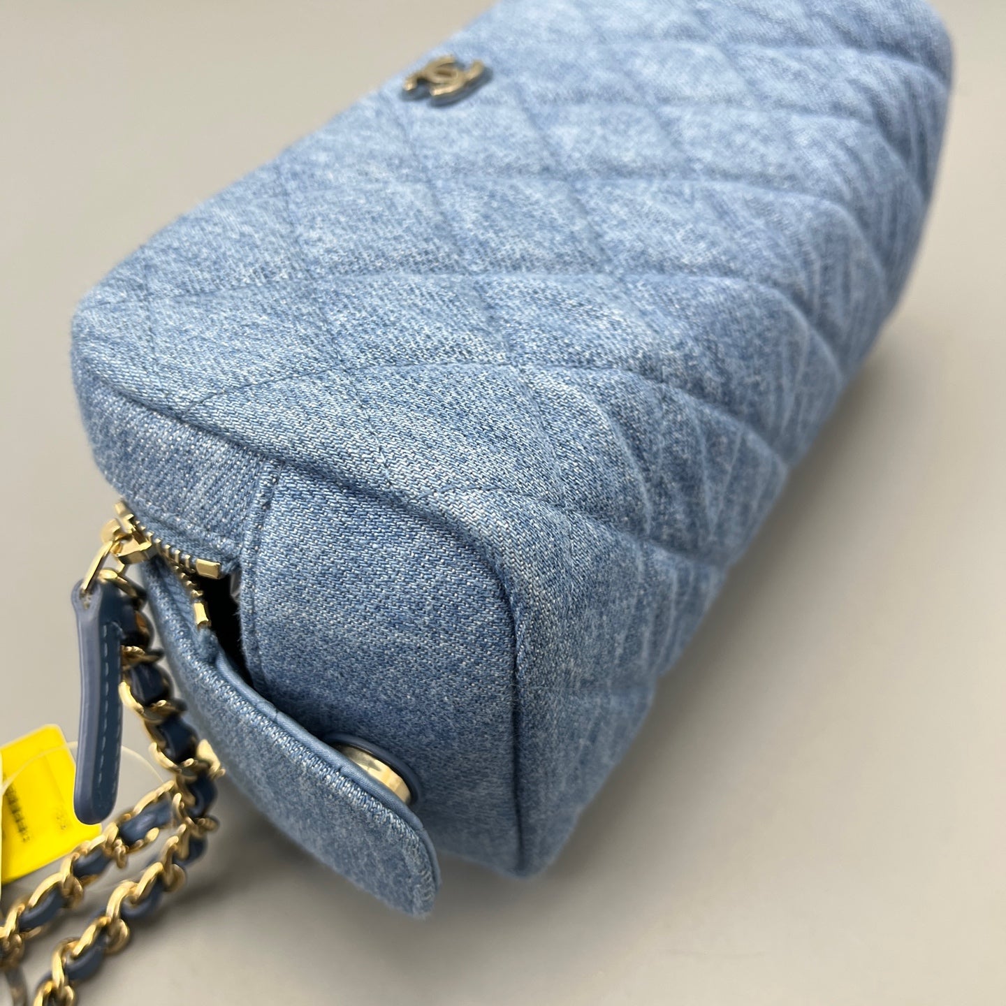 Chanel - Cosmetic Bag - Denim - Blue - (Small)
