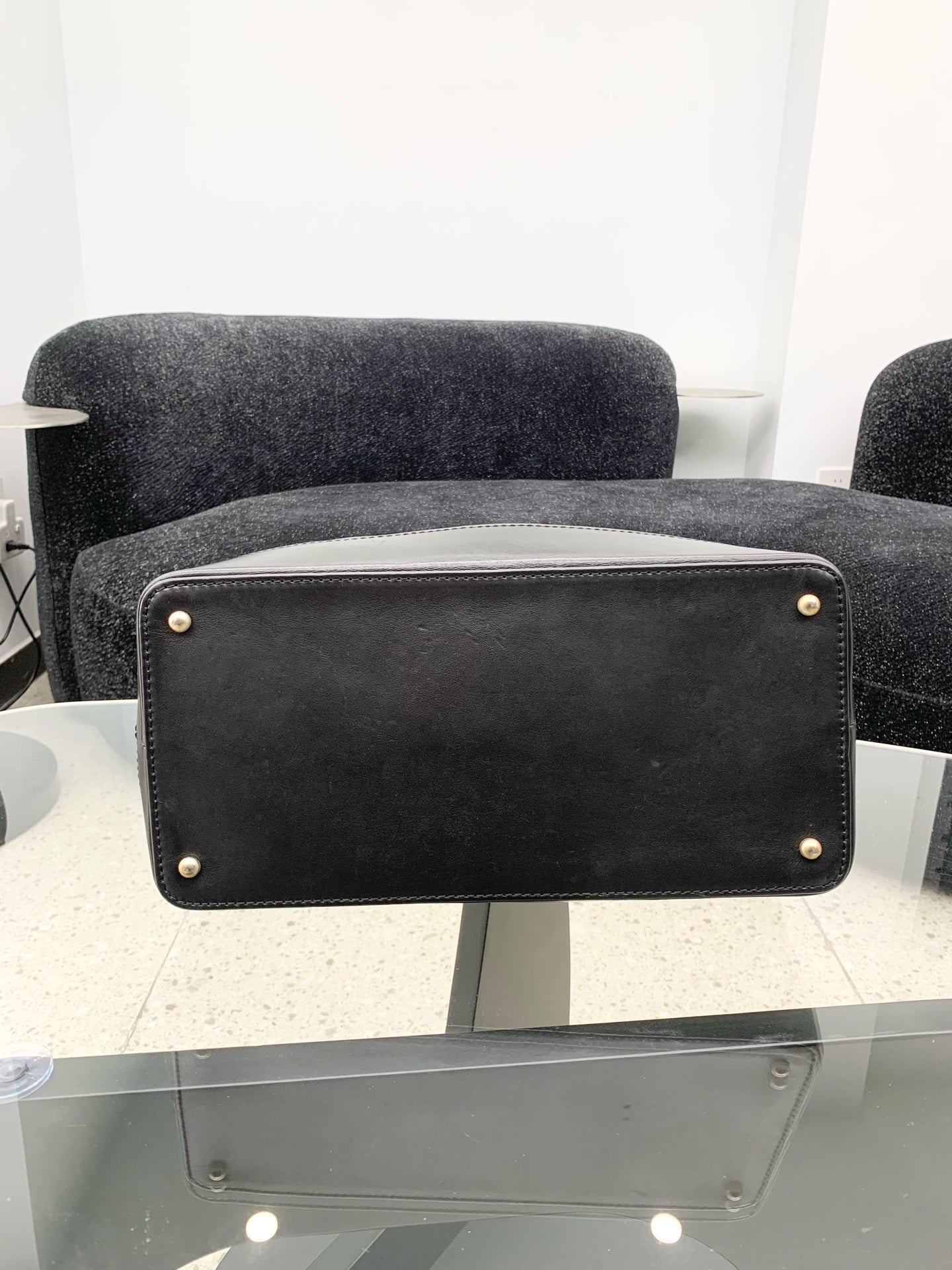 Chanel - Deauville - Calfskin - Black - (medium)