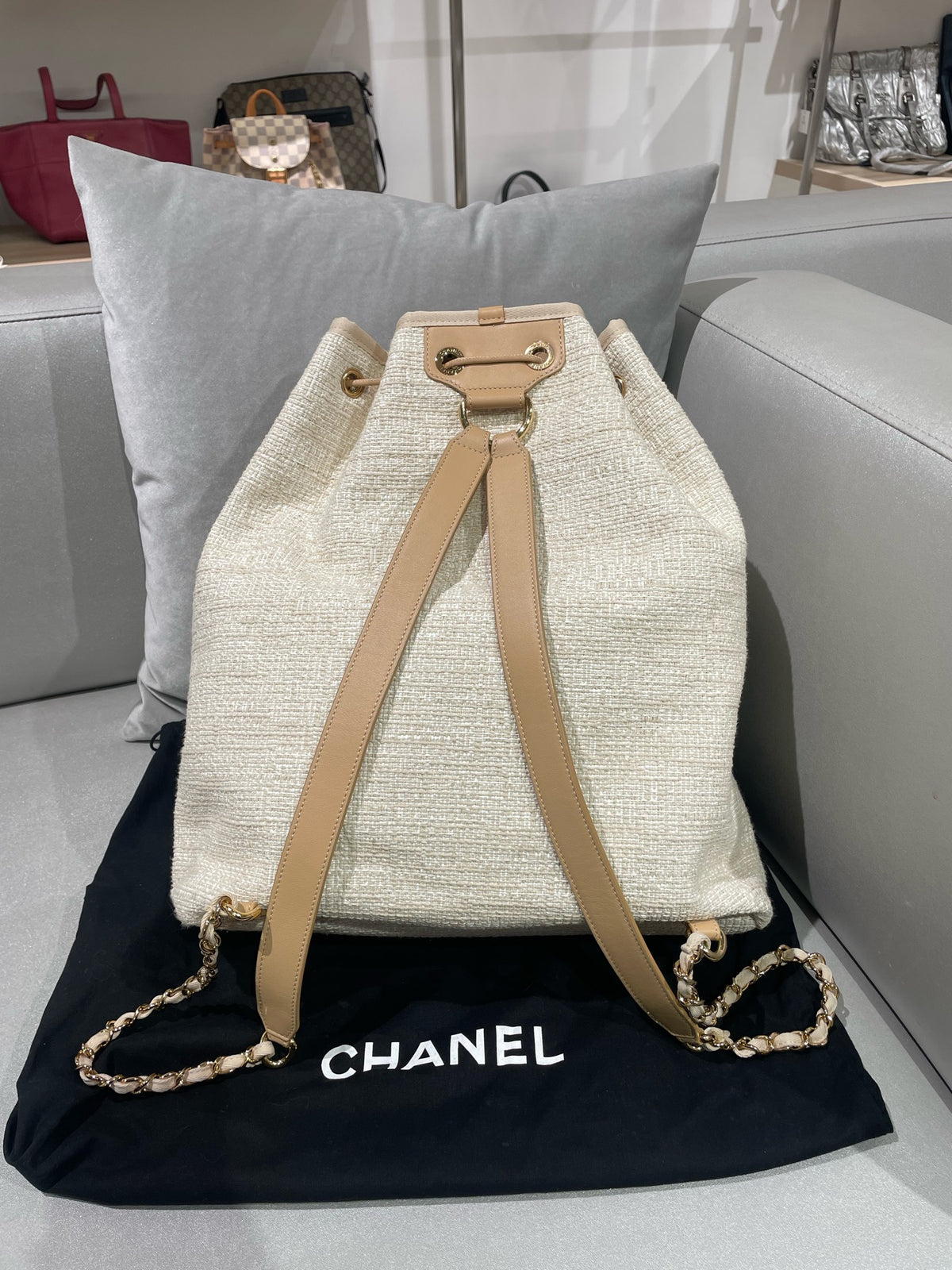 Chanel - Deauville - Cloth - Beige - (Other)