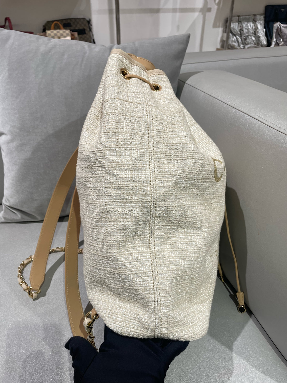 Chanel - Deauville - Cloth - Beige - (Other)