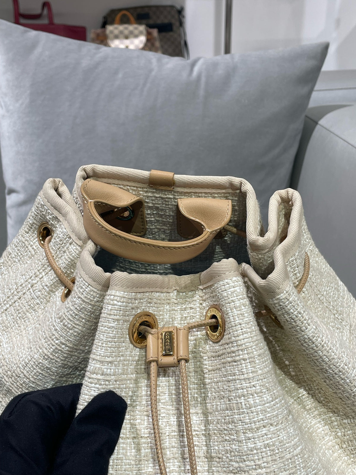 Chanel - Deauville - Cloth - Beige - (Other)