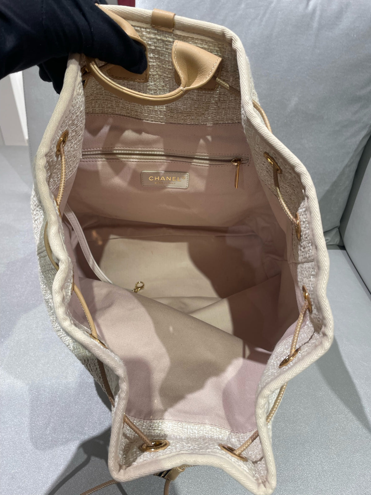 Chanel - Deauville - Cloth - Beige - (Other)