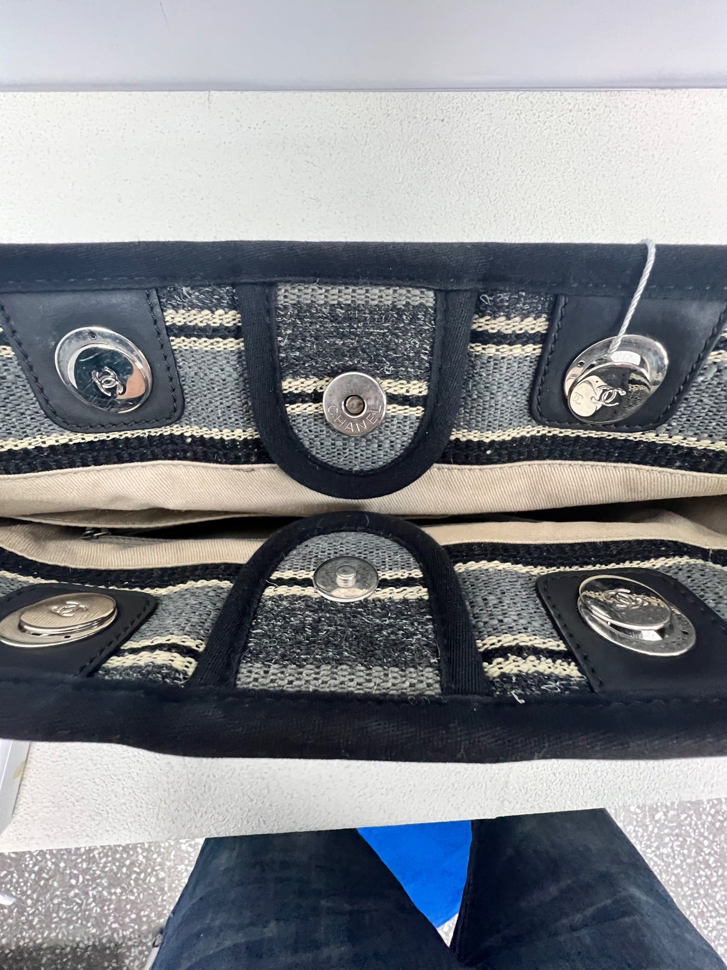 Chanel - Deauville - Cloth - Black - (medium)