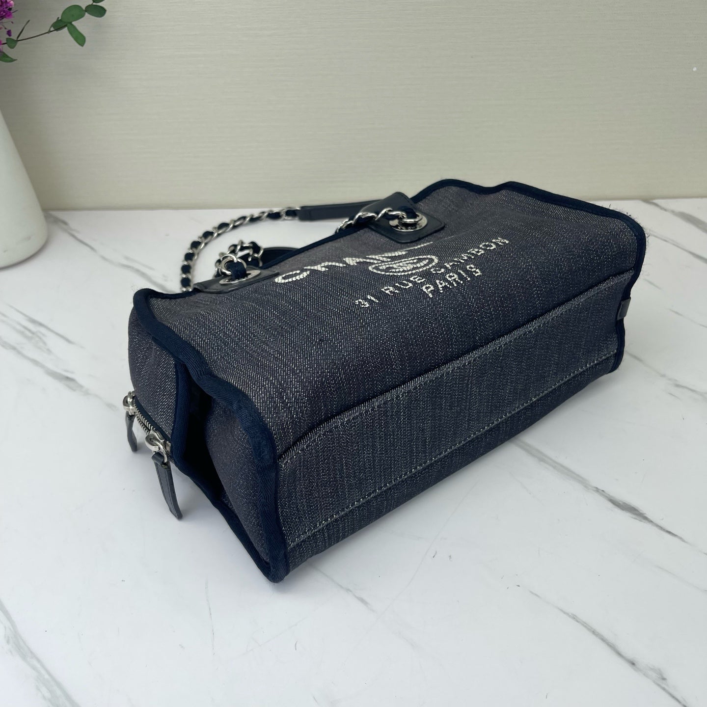 Chanel - Deauville - Cloth - Blue - (medium)
