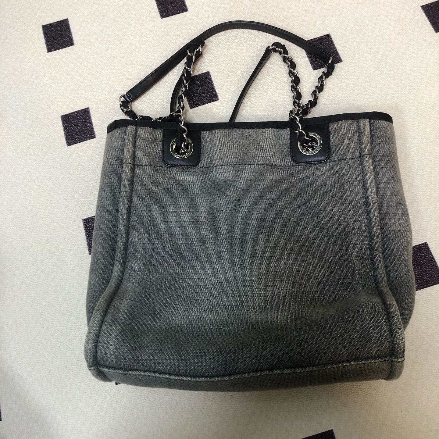 Chanel - Deauville - Denim - Jeans - Grey - (medium)