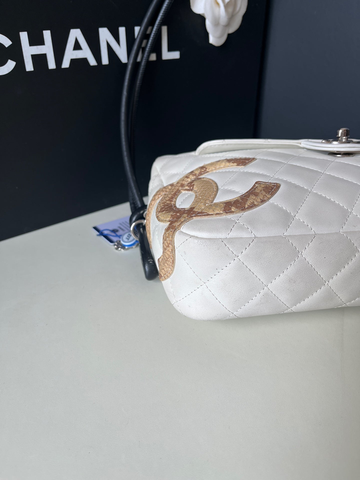 Chanel - Deauville - Leather - White - (small)