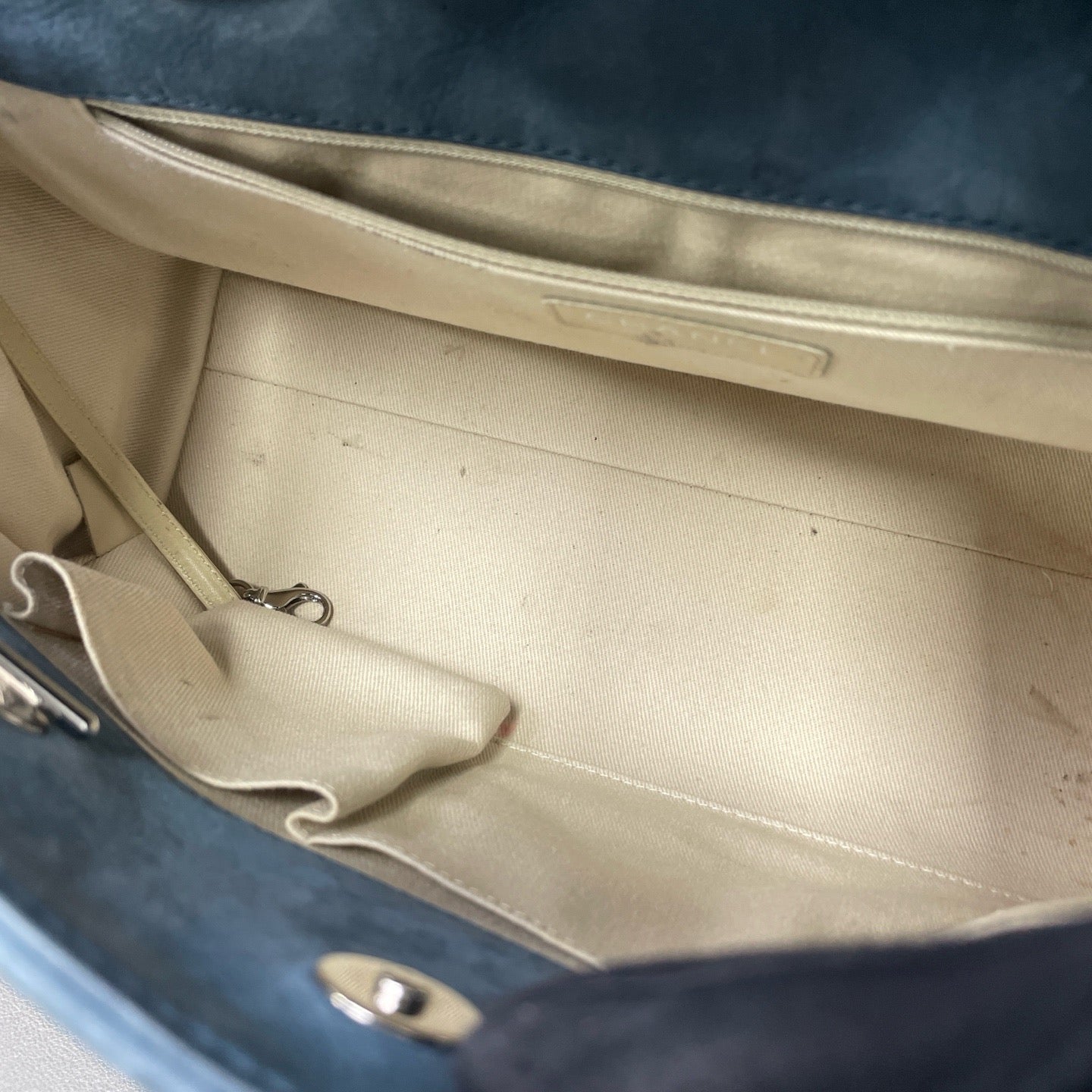 Chanel - Deauville - Suede - Blue - (medium)