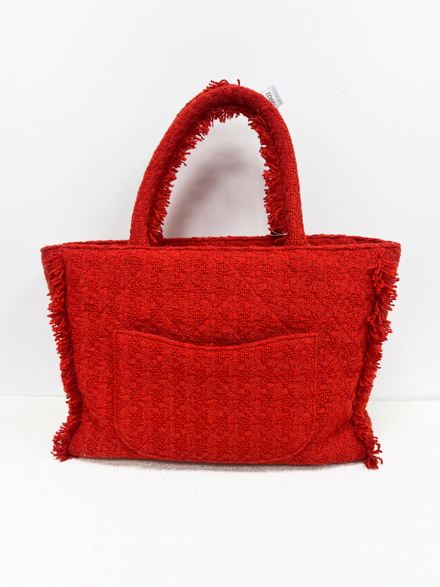 Chanel - Deauville - Tweed - Red - (medium)