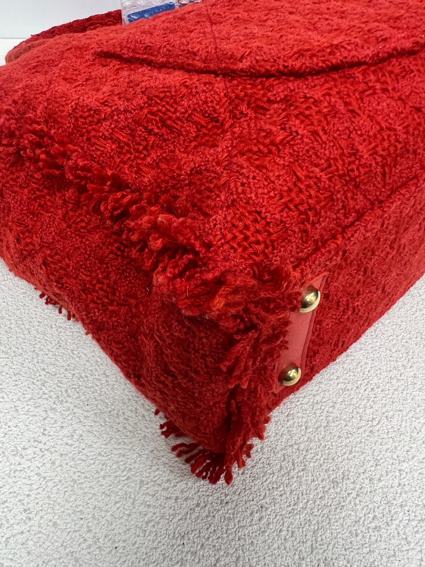 Chanel - Deauville - Tweed - Red - (medium)