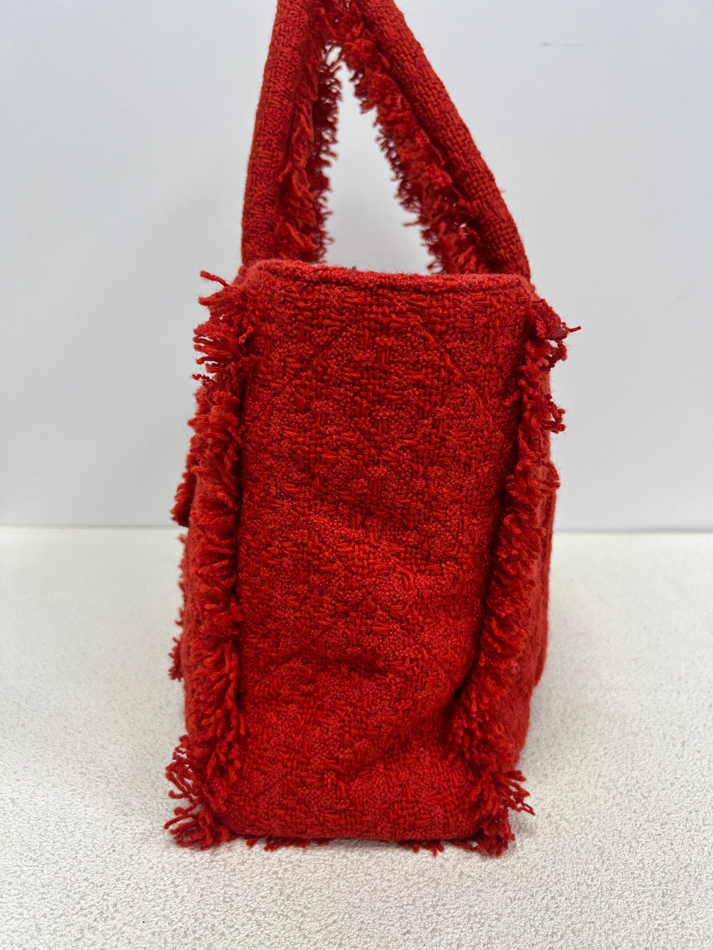 Chanel - Deauville - Tweed - Red - (medium)