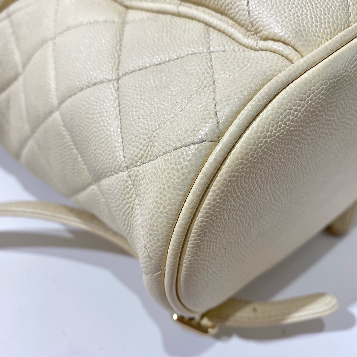 Chanel - Duma - Leather - Beige - (small)