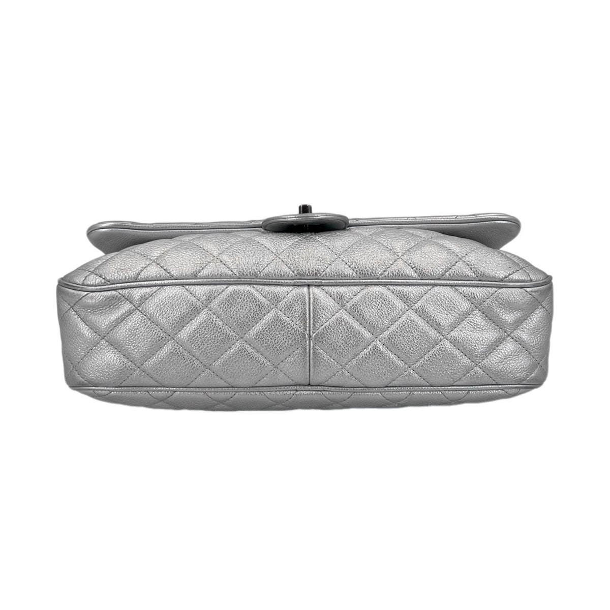 Chanel - Easy CF - Leather - Silver - (large)