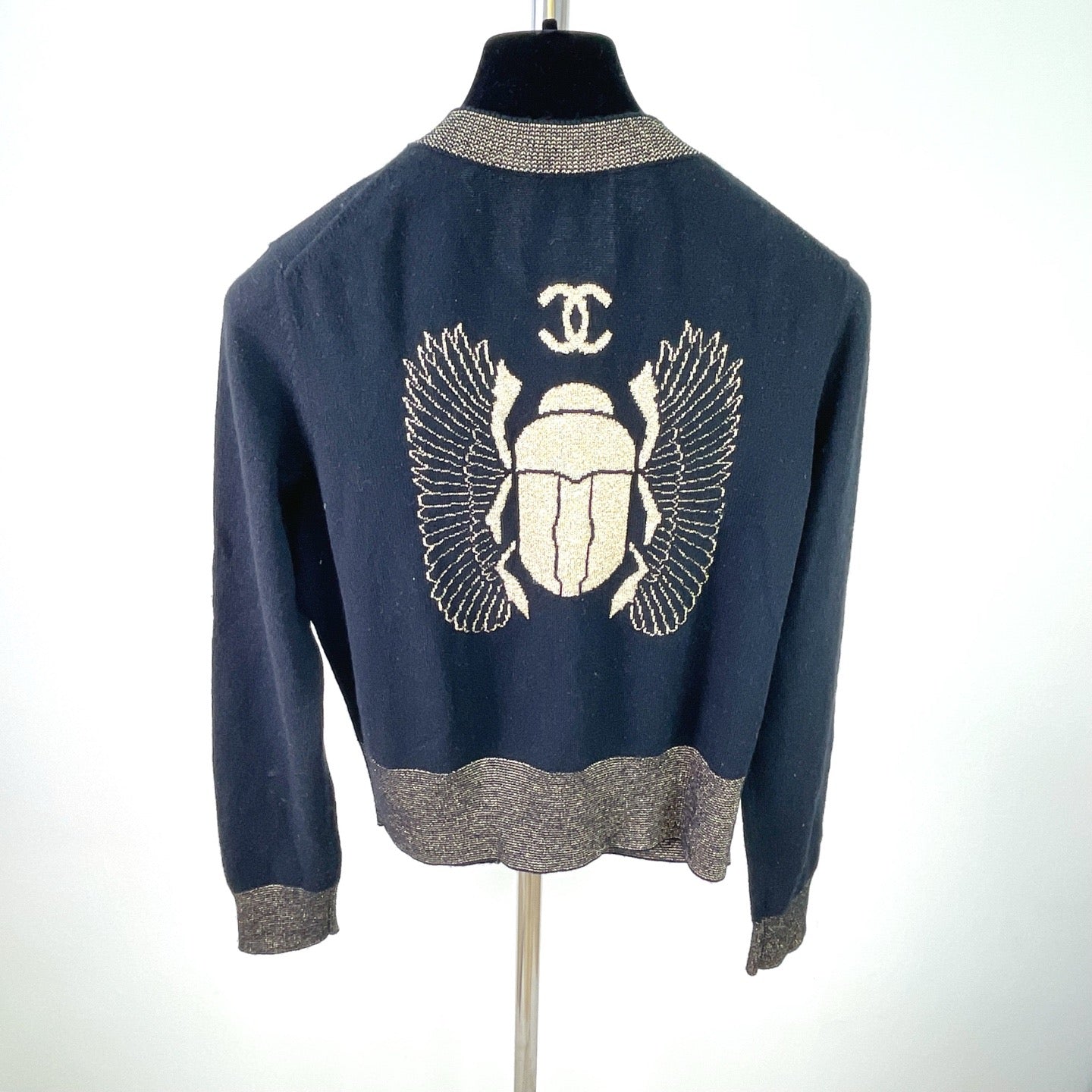 Chanel - Egypt Series - Cashmere - Black - (38)
