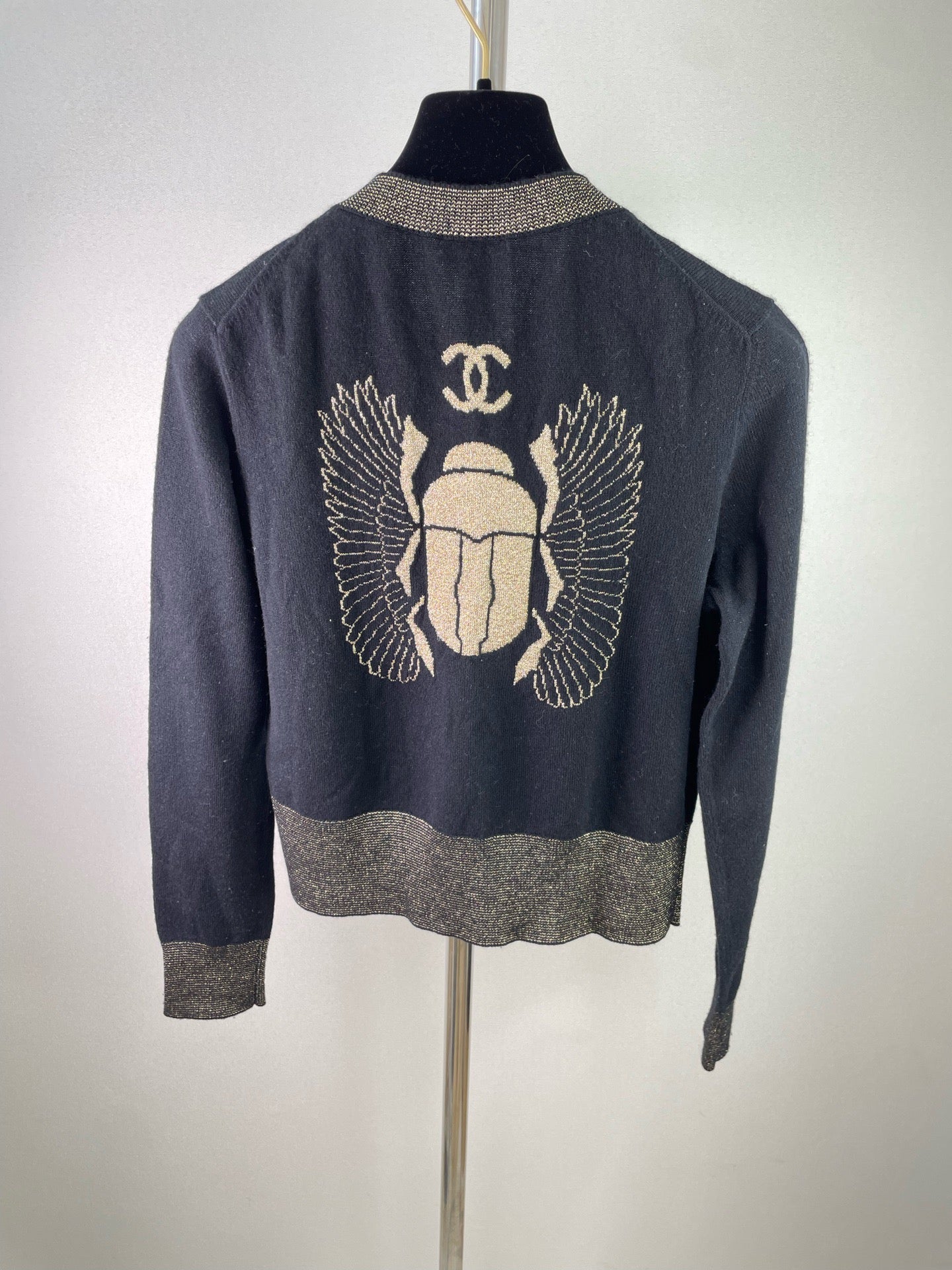 Chanel - Egypt Series - Cashmere - Black - (38)