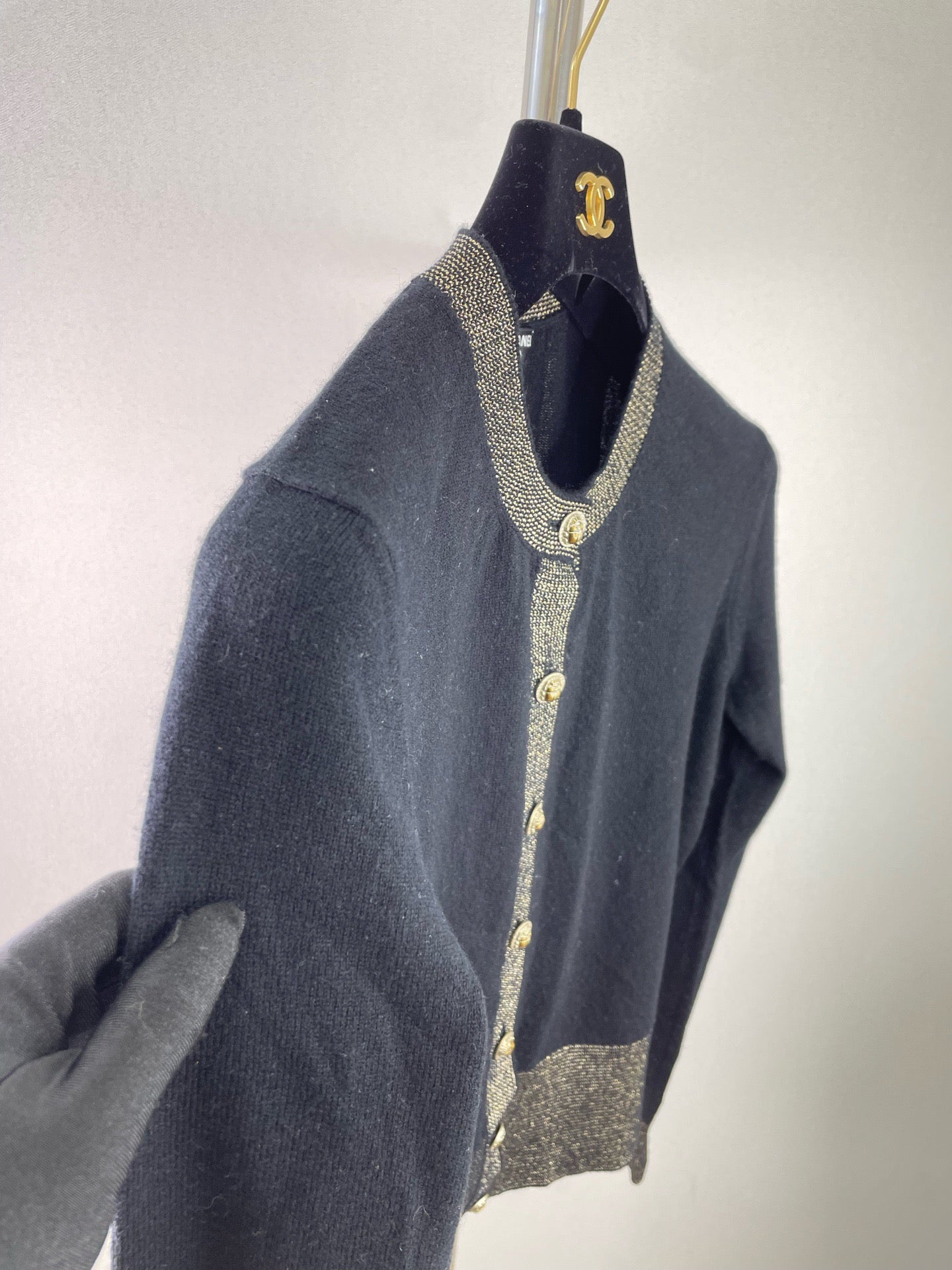 Chanel - Egypt Series - Cashmere - Black - (38)