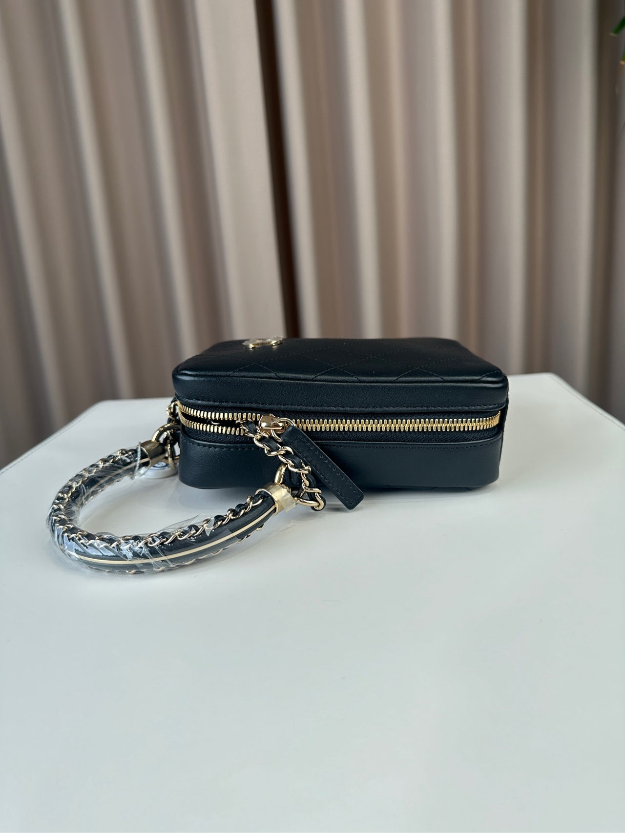 Chanel - Evening Bag - Leather - Black - (small)