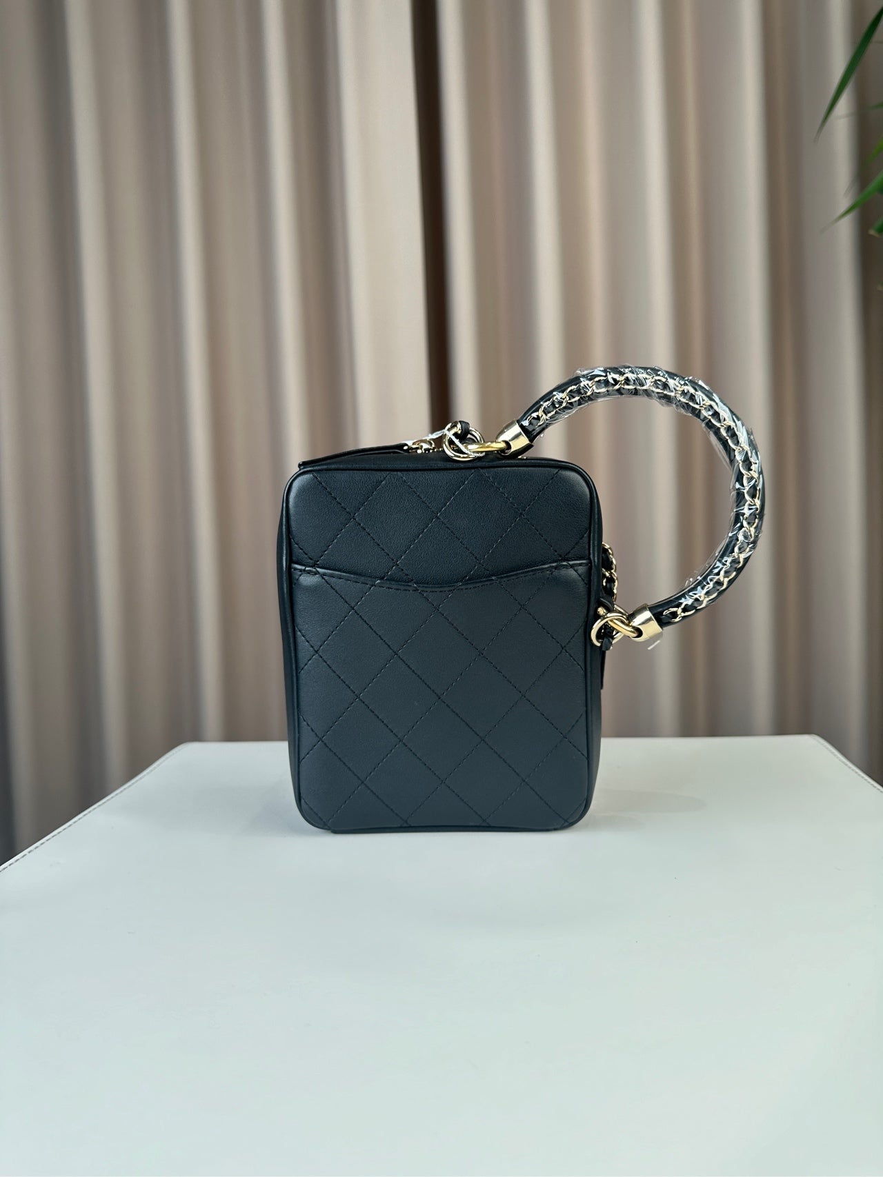 Chanel - Evening Bag - Leather - Black - (small)