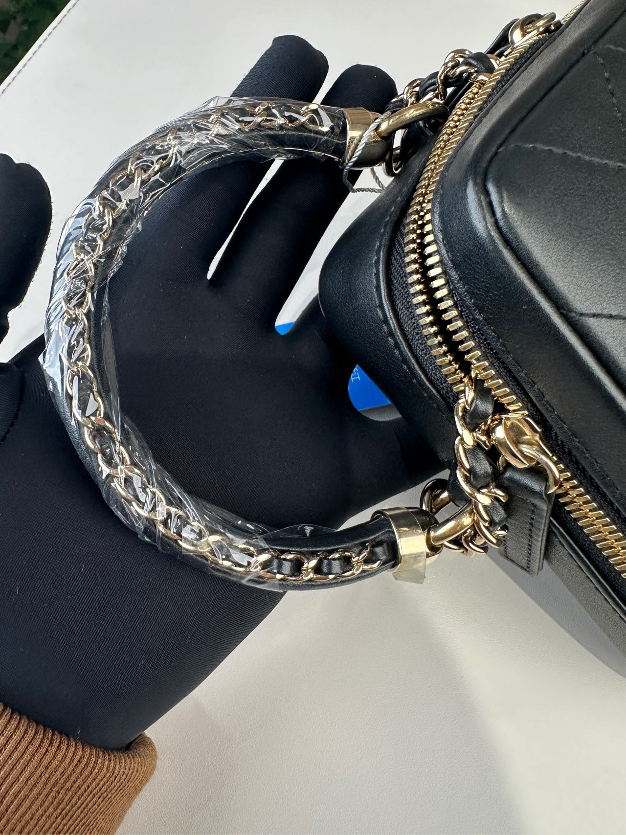 Chanel - Evening Bag - Leather - Black - (small)