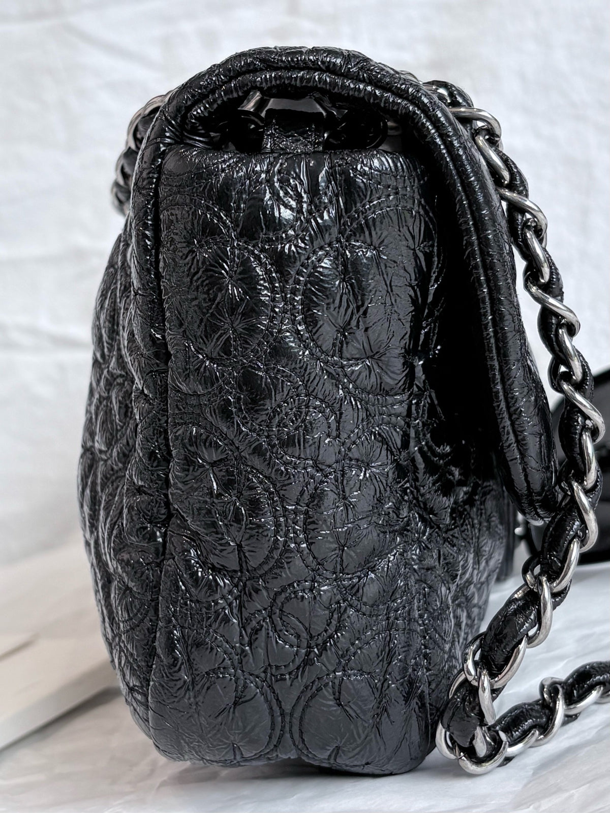 Chanel - Flap Bag - Leather - Black - (small)