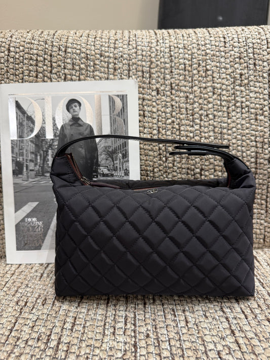 Chanel - Flap Bag - Polyester - Black - (Other)