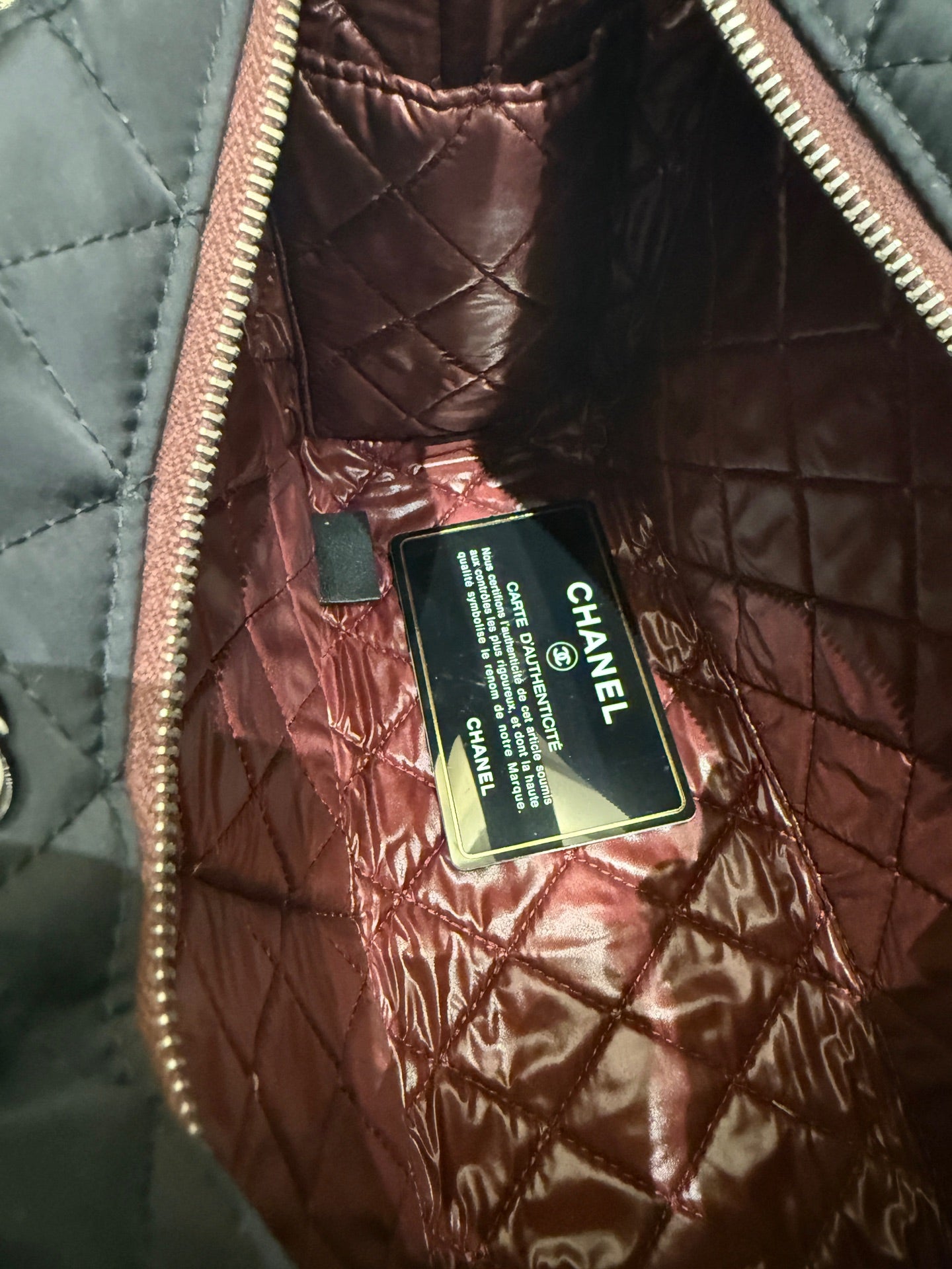 Chanel - Flap Bag - Polyester - Black - (Other)