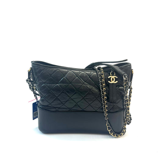 Chanel - Gabrielle - Leather - Black