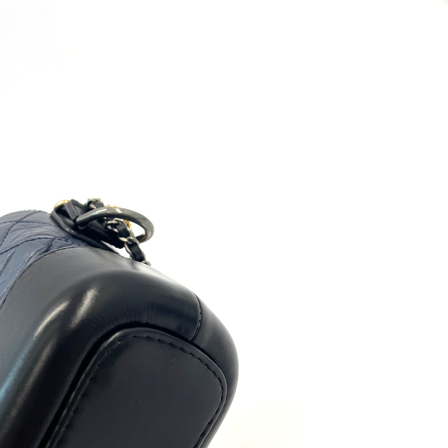 Chanel - Gabrielle - Leather - Navy