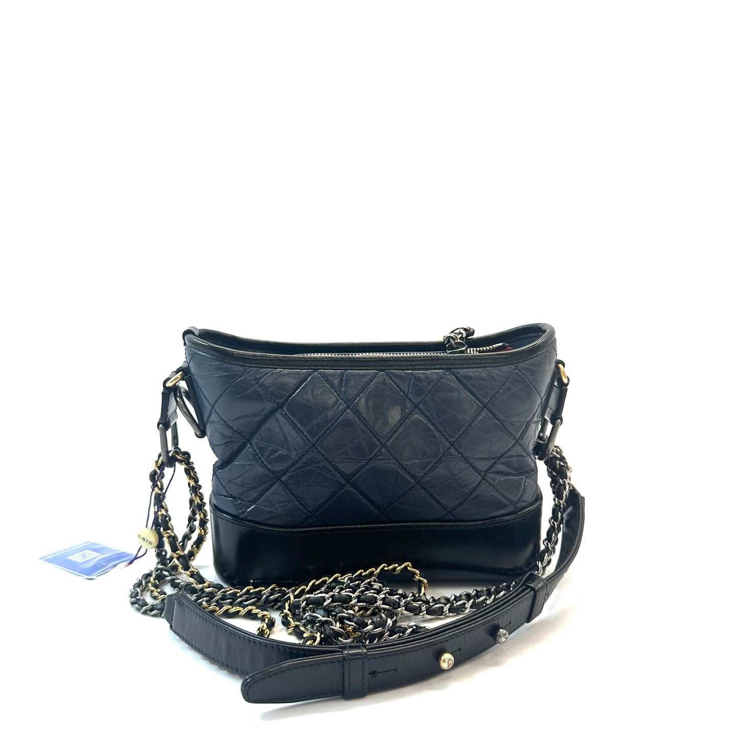 Chanel - Gabrielle - Leather - Navy