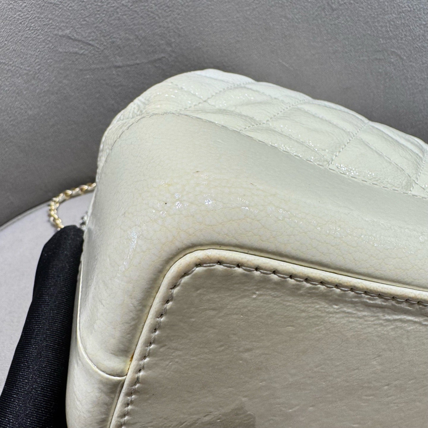 Chanel - Gabrielle Backpack - Aged calfskin and smooth leather - Beige - (Small)