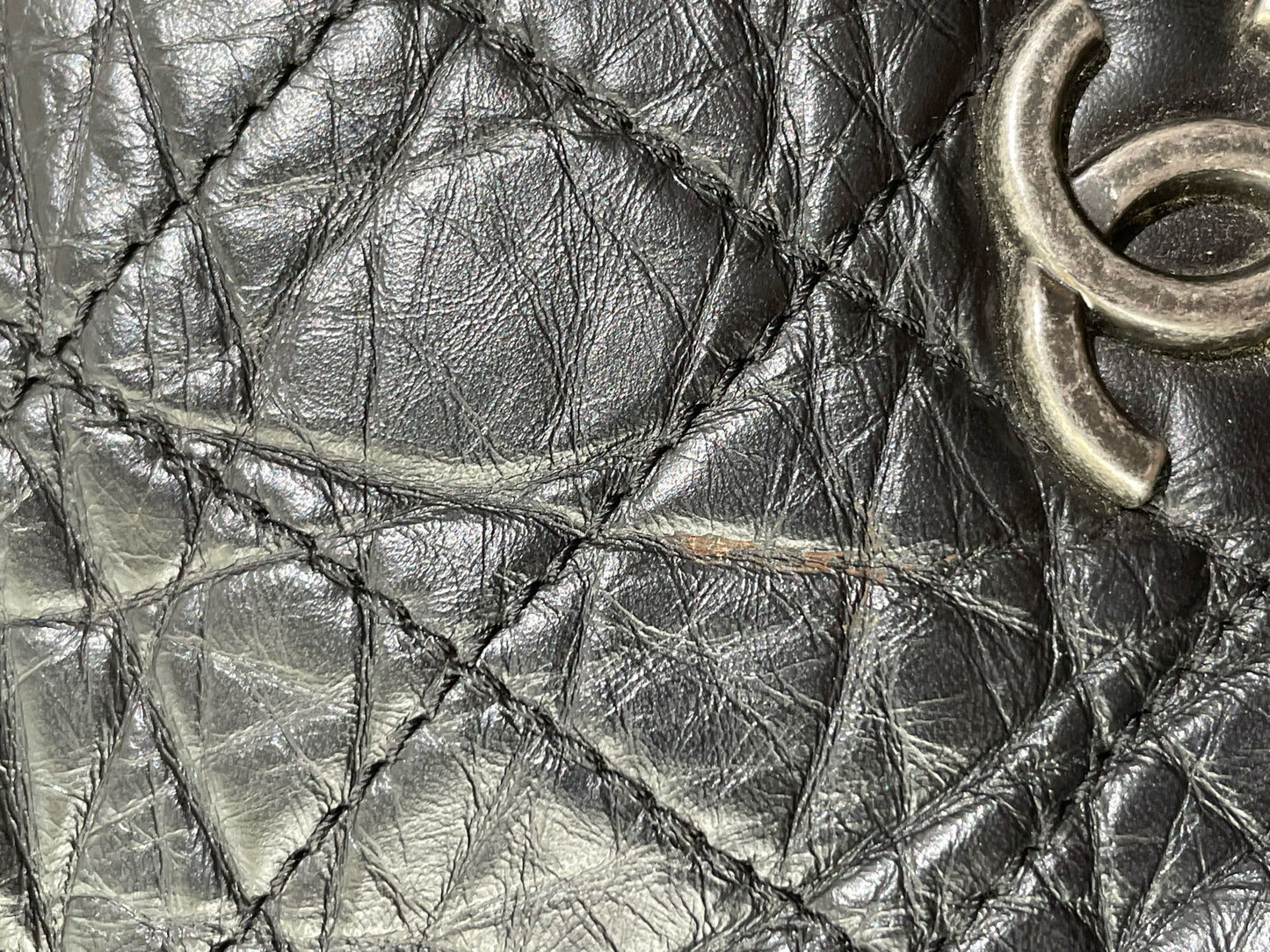Chanel - Gabrielle Backpack - Leather - Black - (Medium)