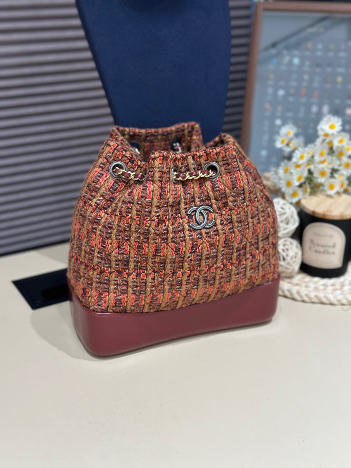 Chanel - Gabrielle Backpack - Tweed - Multicolour - (Other)