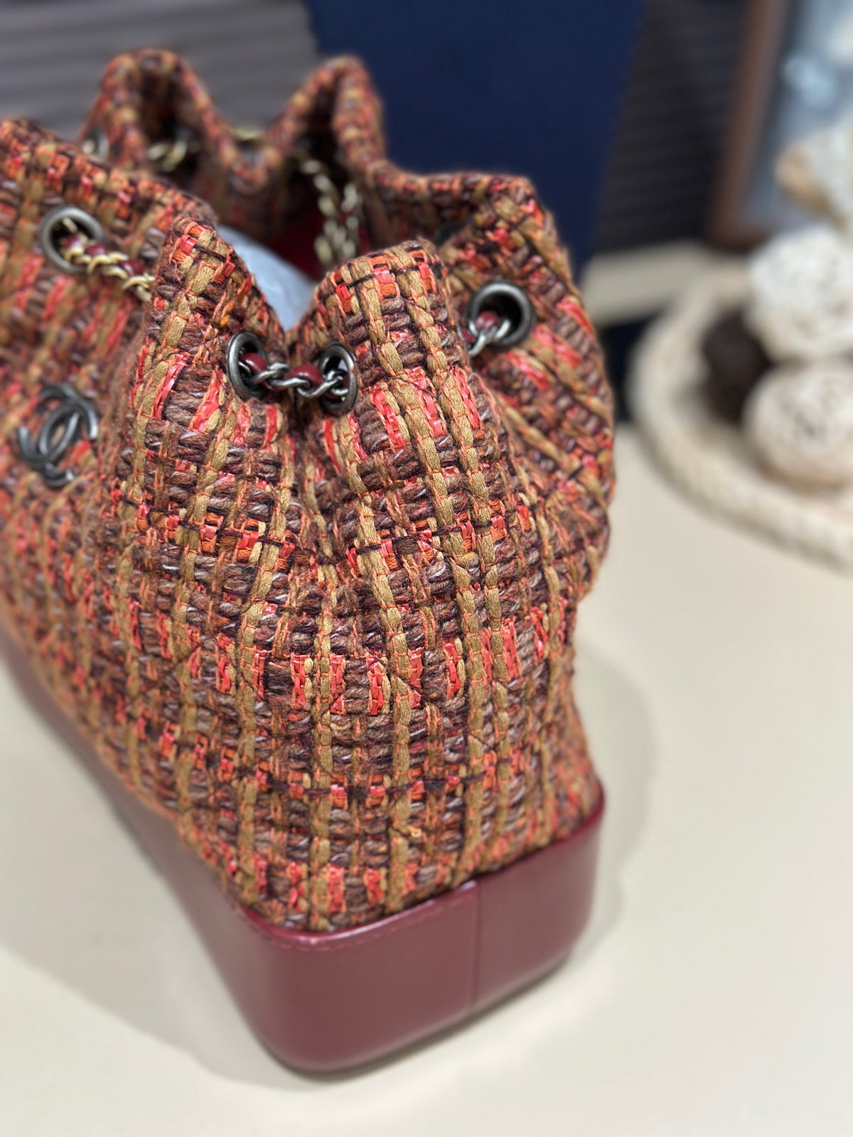 Chanel - Gabrielle Backpack - Tweed - Multicolour - (Other)