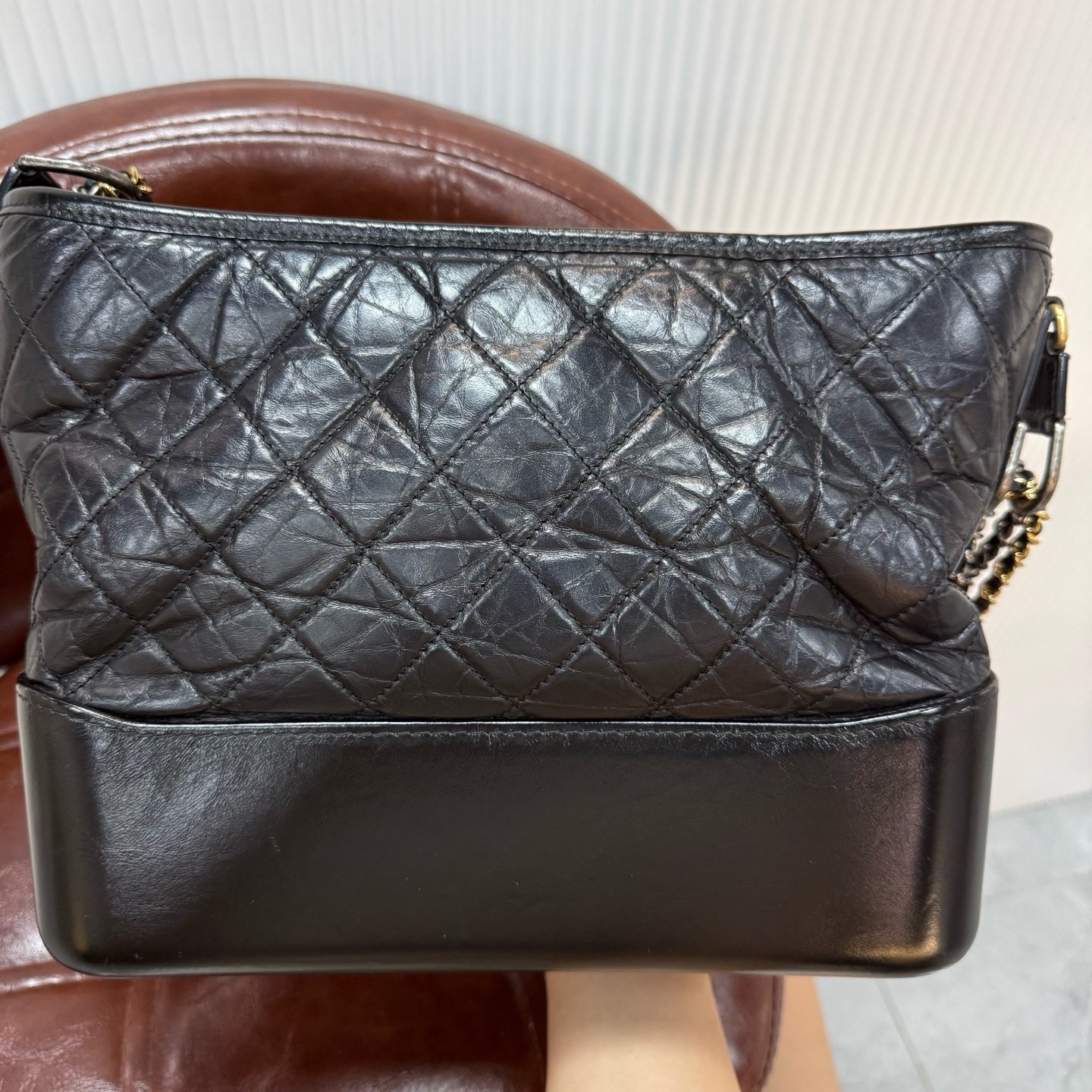 Chanel - Gabrielle - Calfskin - Black - (medium)
