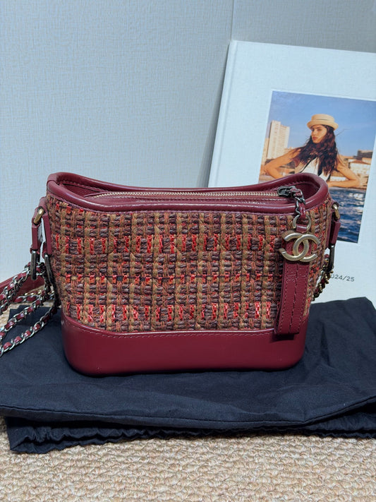Chanel - Gabrielle - Cloth - Red - (small)