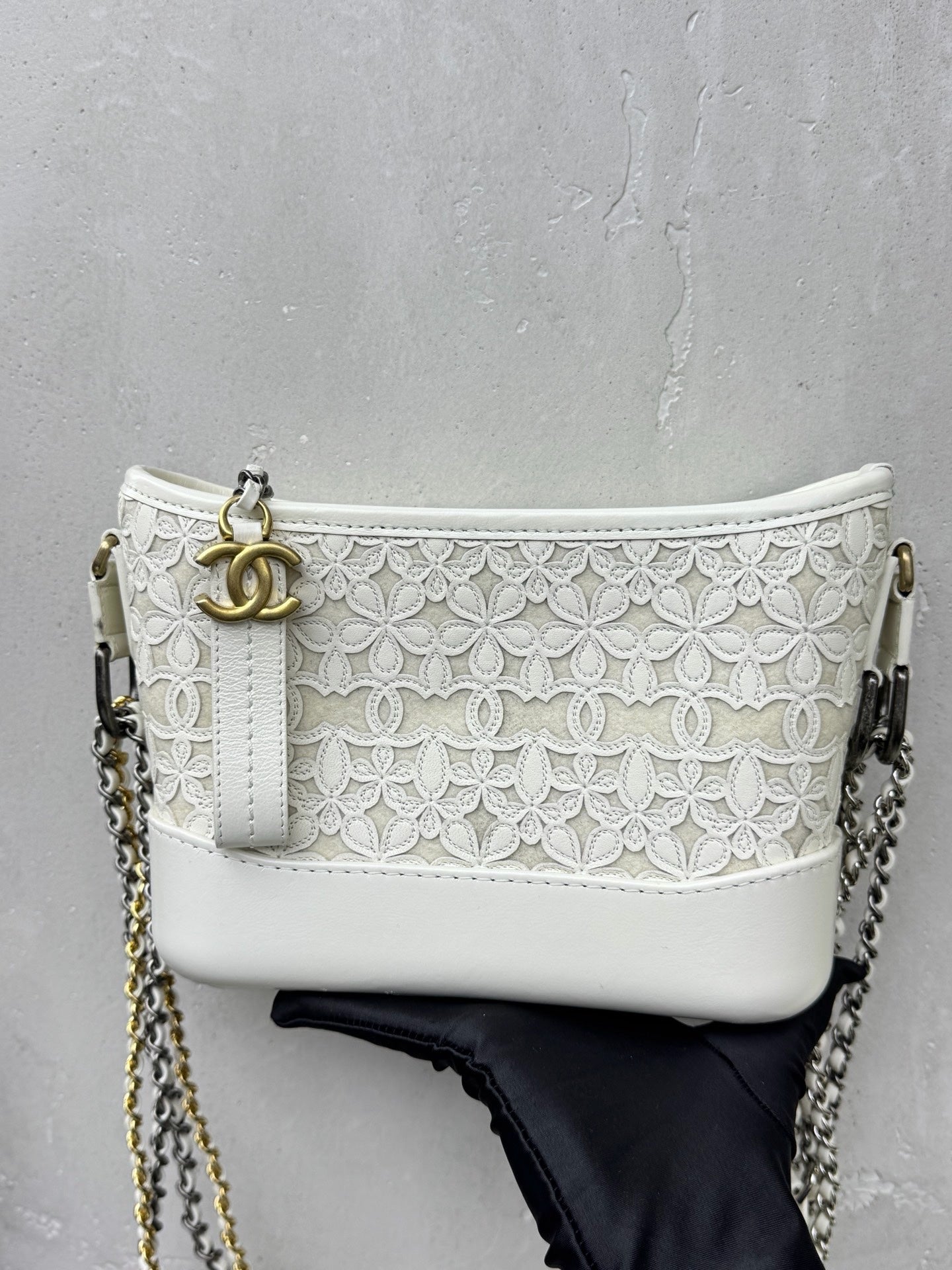 Chanel - Gabrielle - Cloth - White - (small)