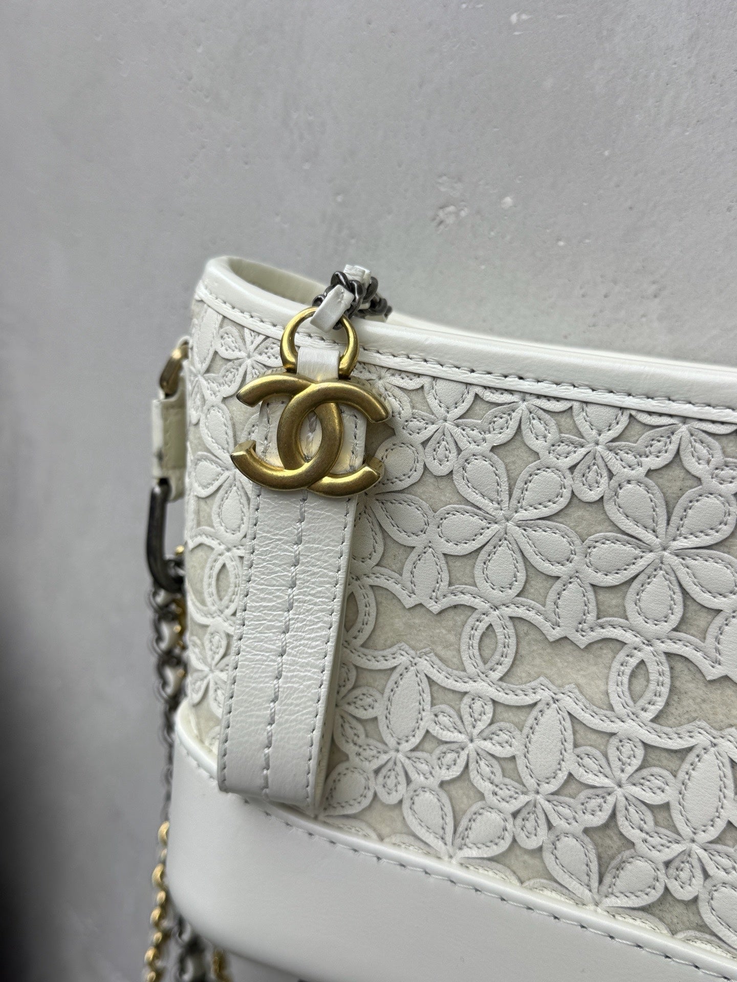 Chanel - Gabrielle - Cloth - White - (small)