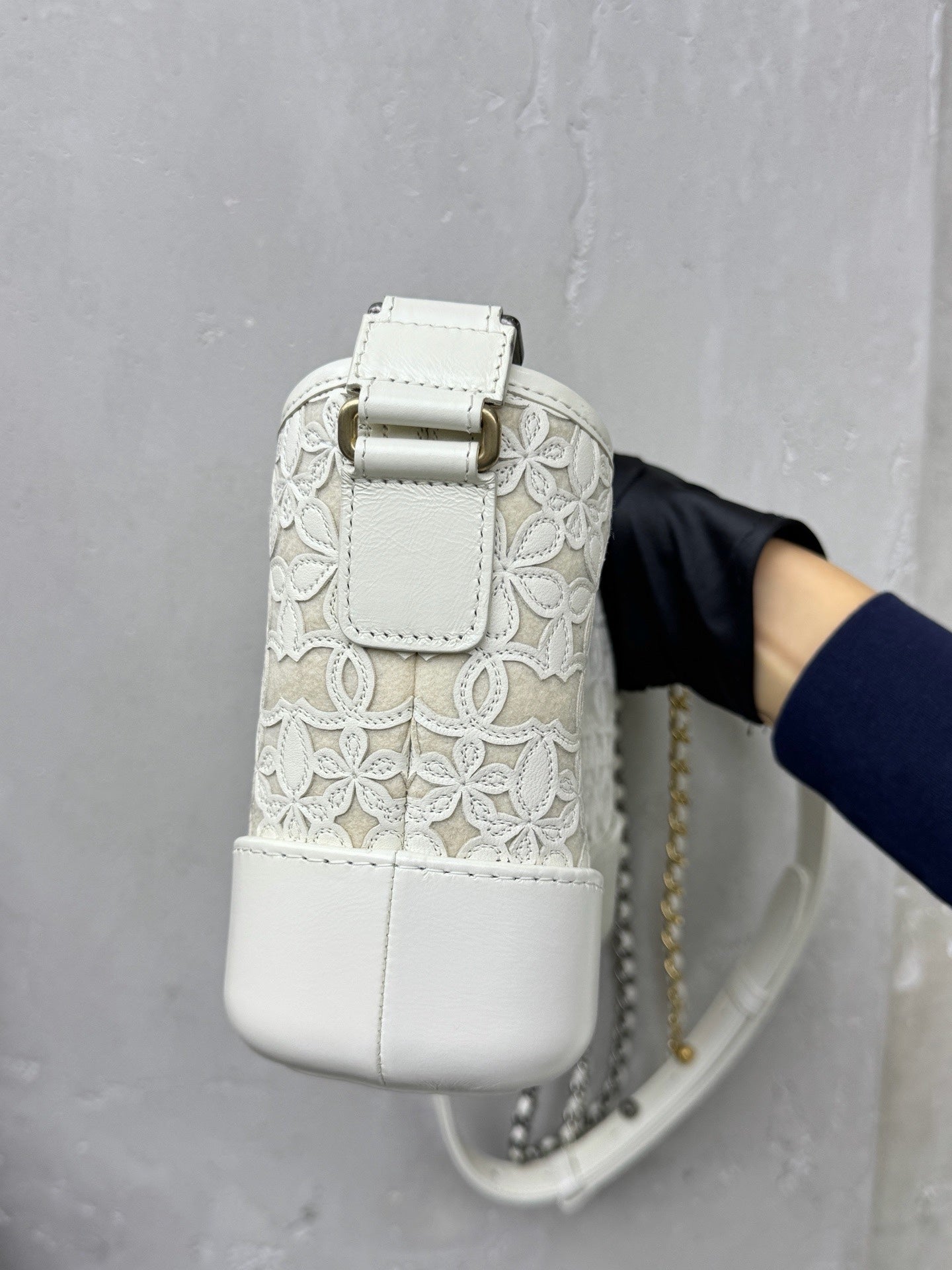 Chanel - Gabrielle - Cloth - White - (small)