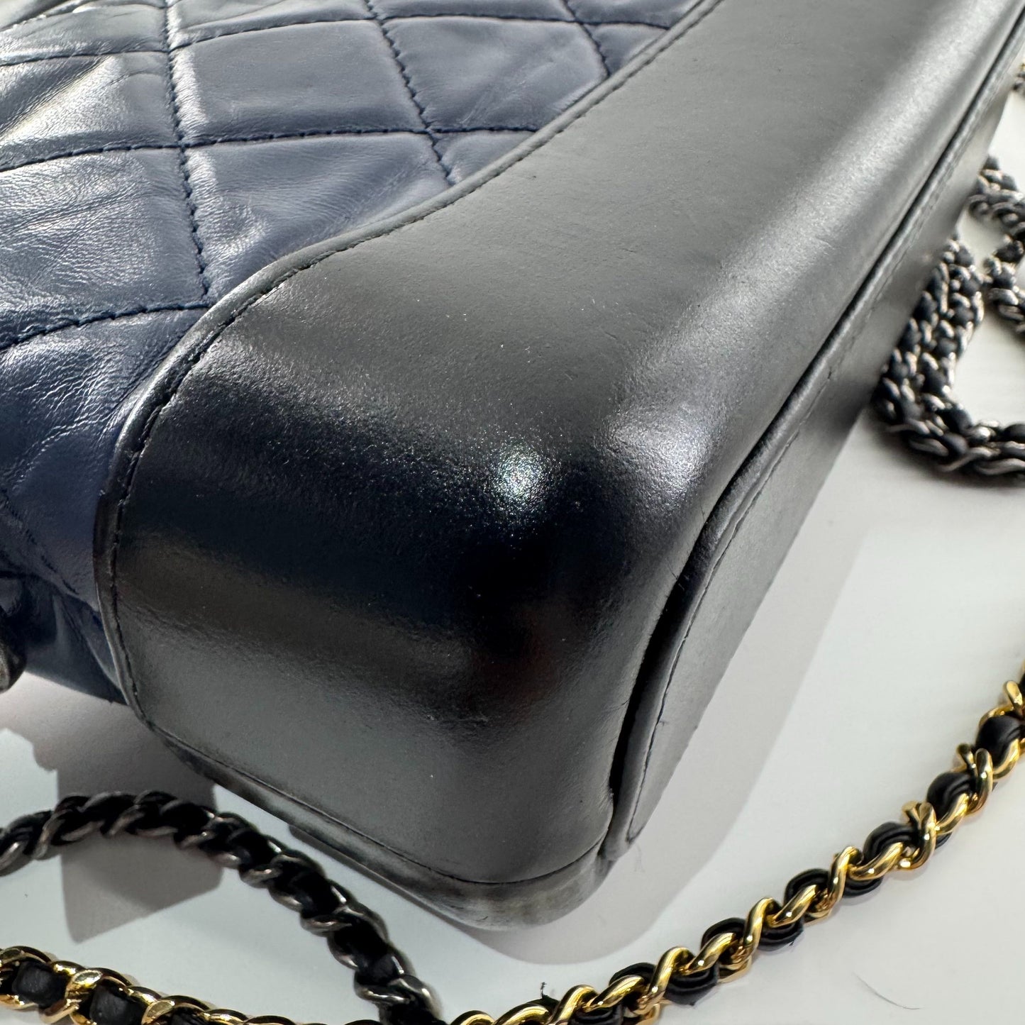 Chanel - Gabrielle Hobo - Leather - Navy