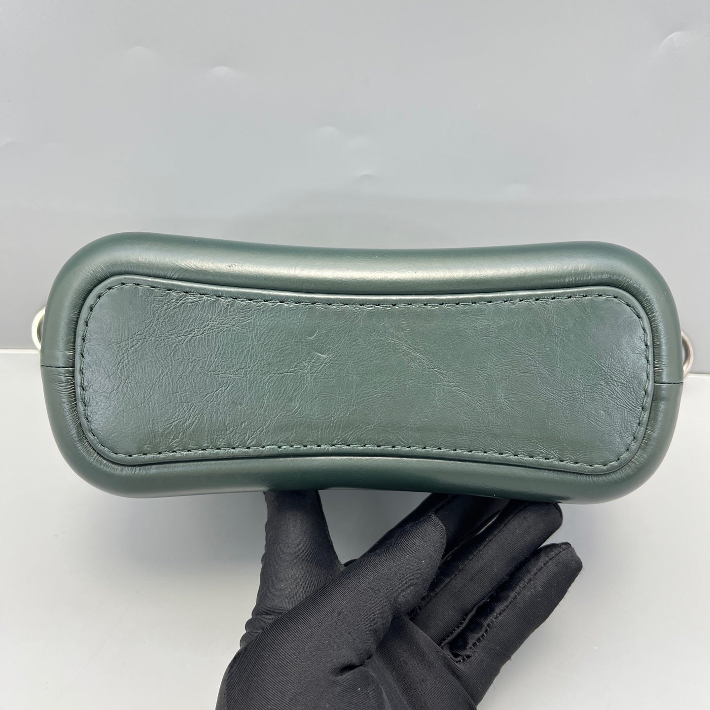 Chanel - Gabrielle Hobo Bag - Aged calfskin leather - Green - (Small)