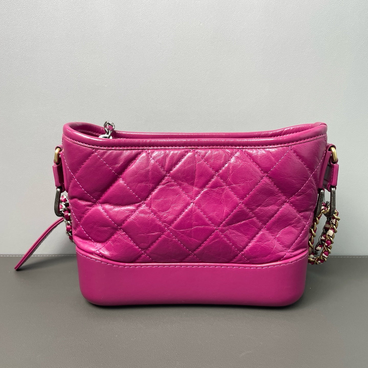 Chanel - Gabrielle Hobo Bag - Calfskin leather - Pink - (Small)