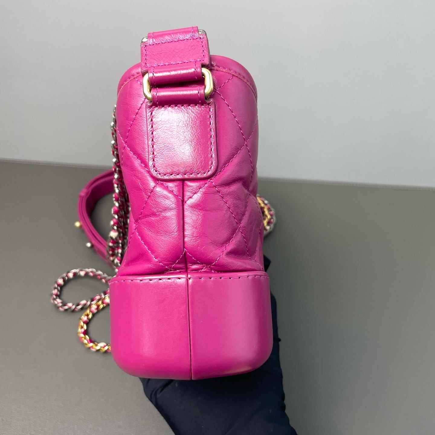 Chanel - Gabrielle Hobo Bag - Calfskin leather - Pink - (Small)