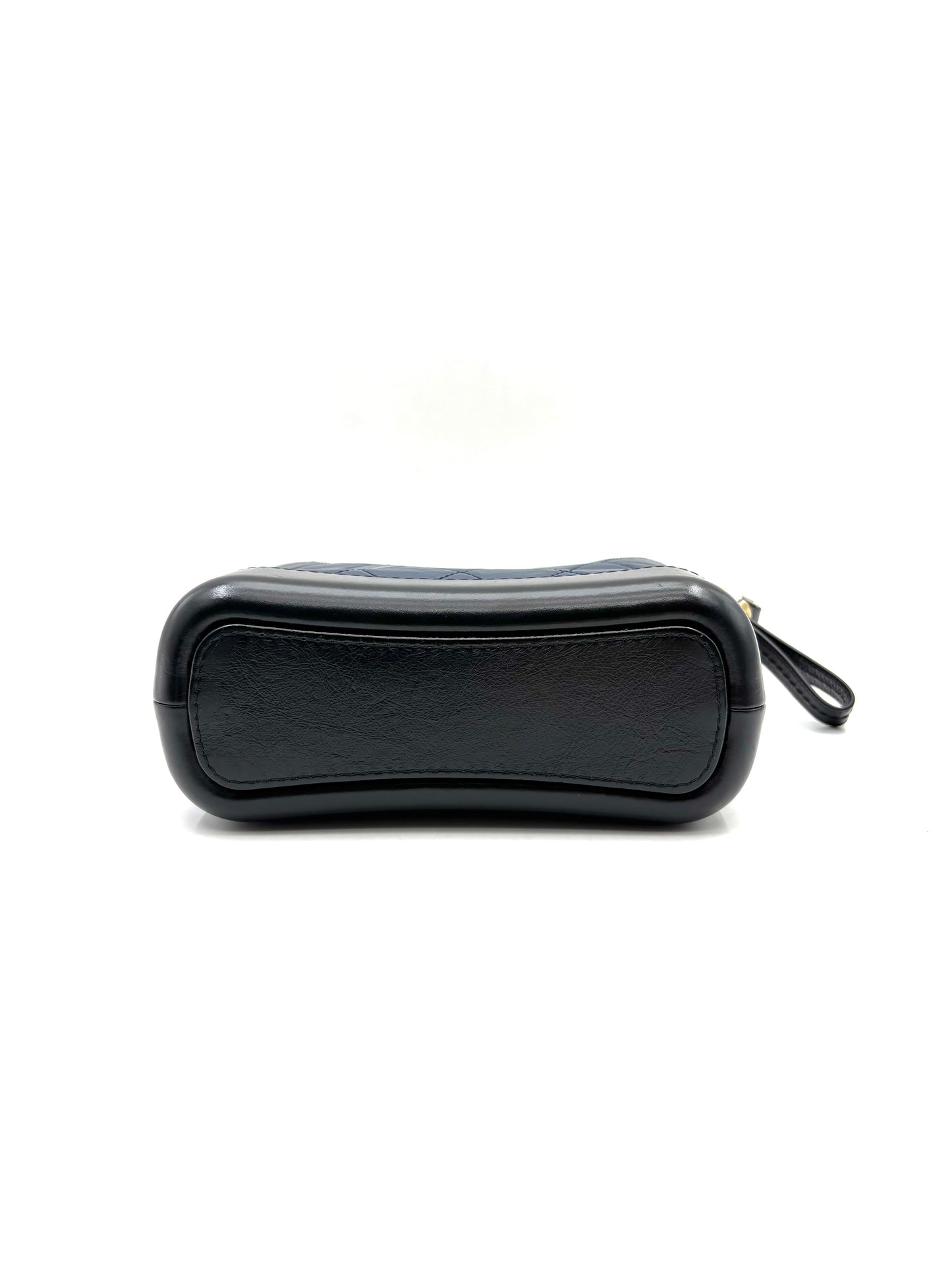 Chanel - Gabrielle Hobo Bag - Cowhide leather - Blue, Black - (Small)