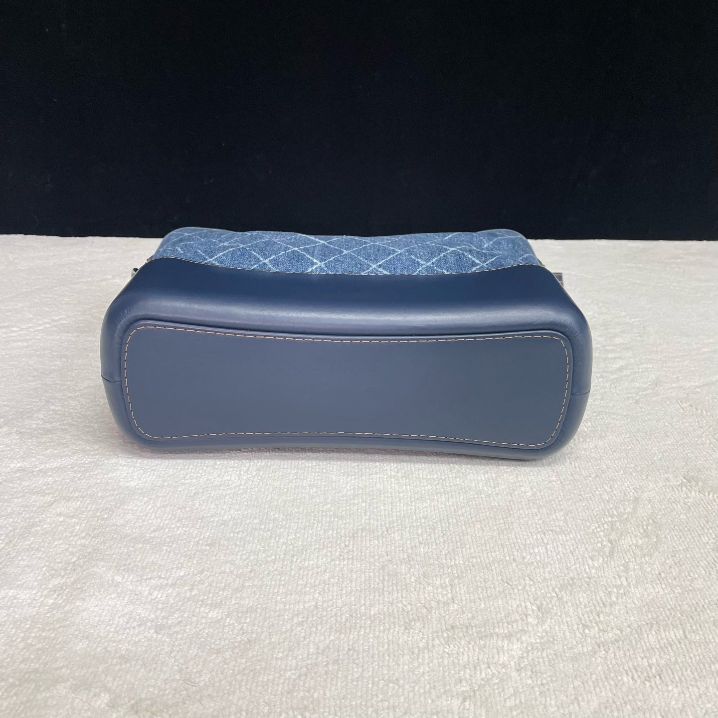 Chanel - Gabrielle Hobo Bag - Denim and leather - Blue - (medium)