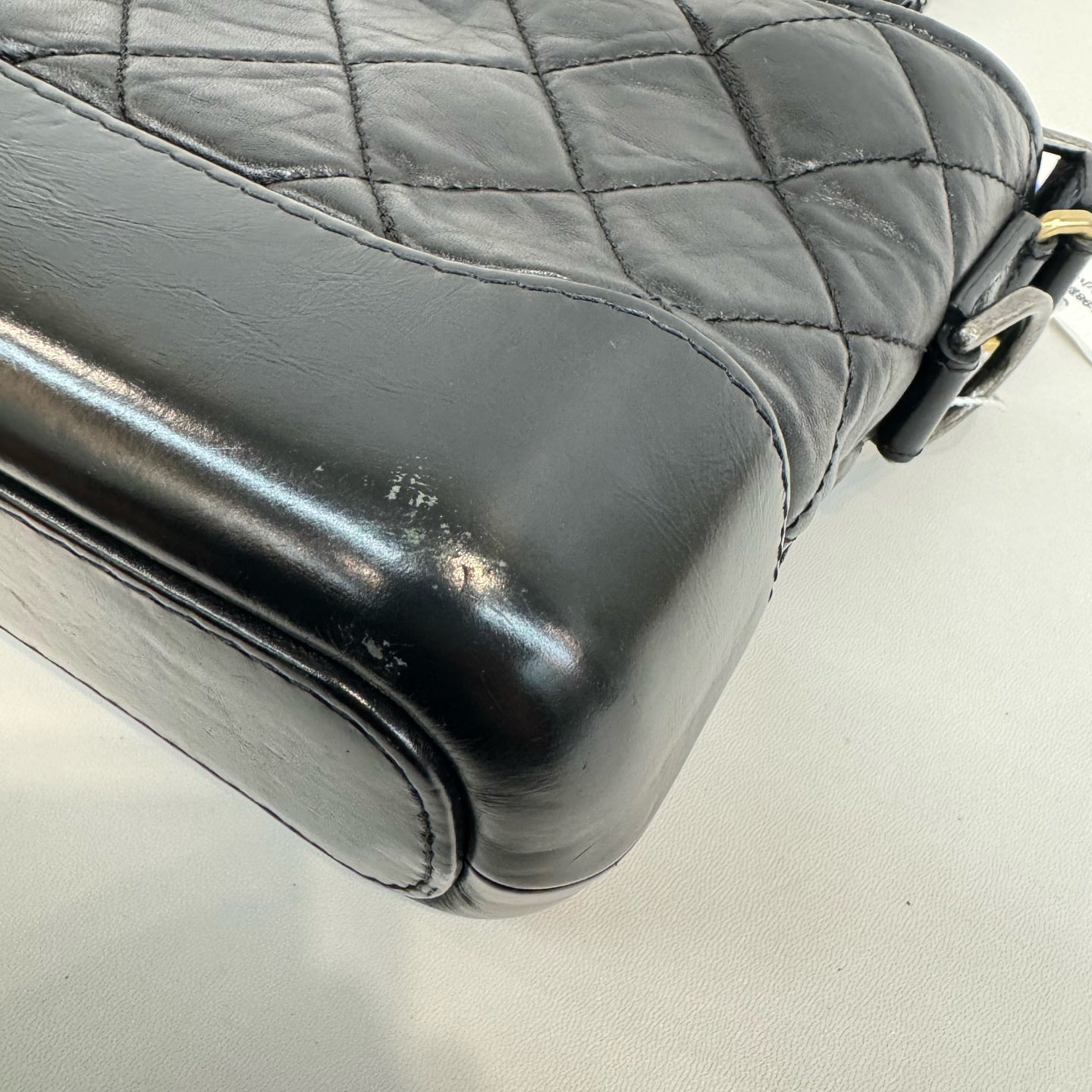 Chanel - Gabrielle Hobo Bag - Leather - Black - (small)