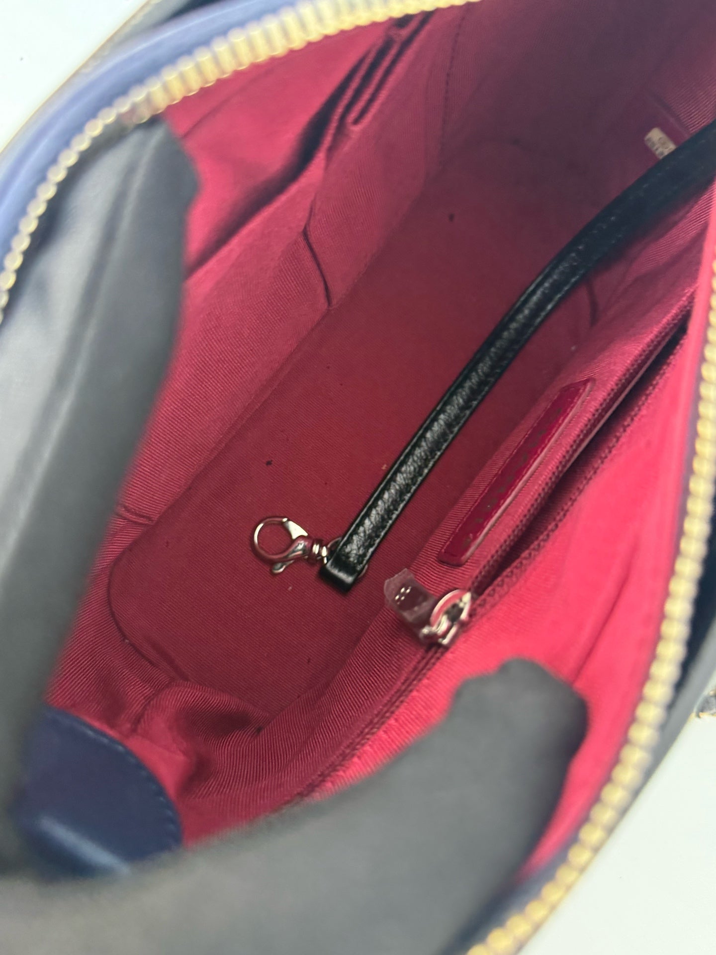Chanel - Gabrielle Hobo Bag - Leather - Blue - (small)