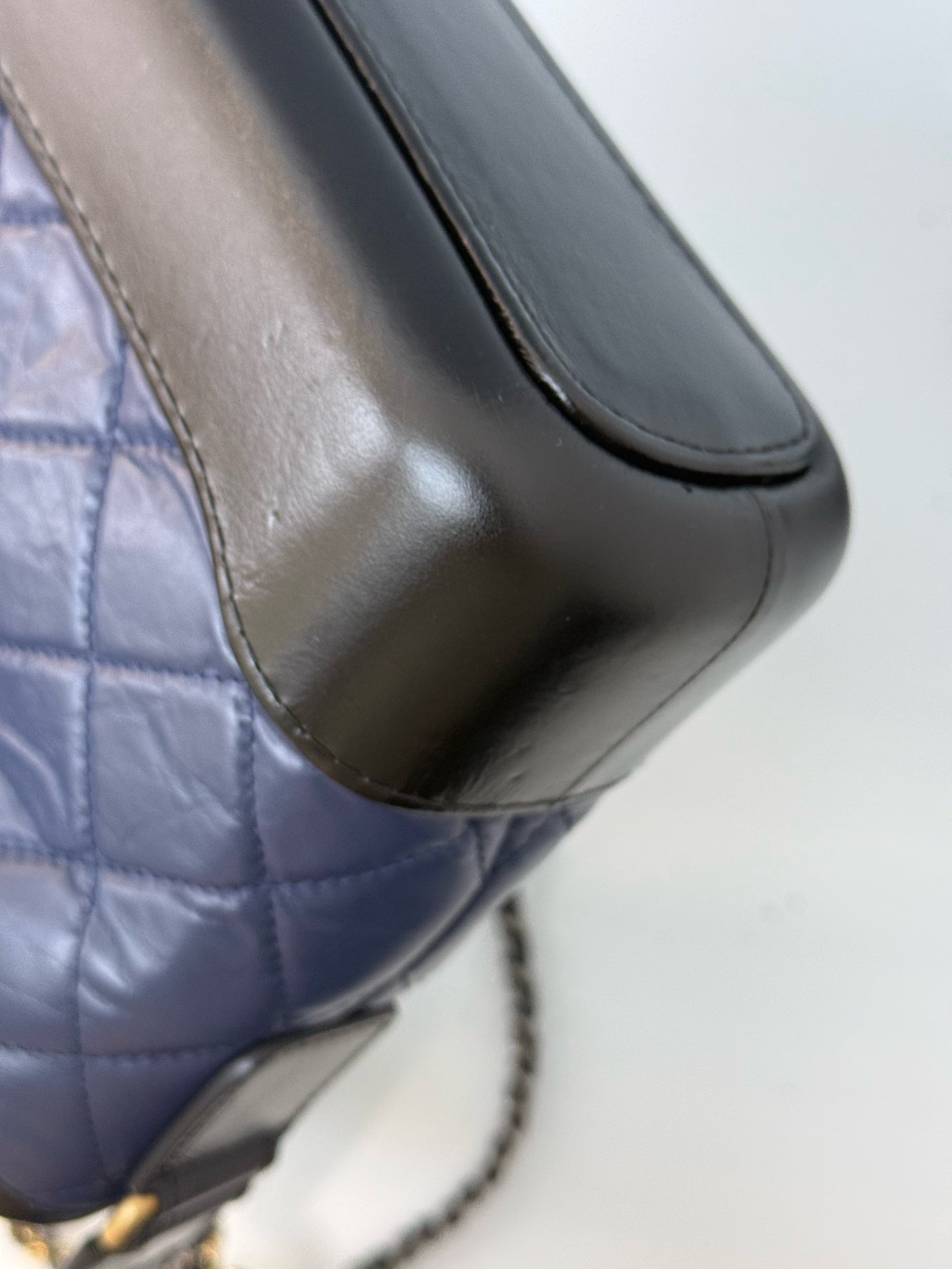 Chanel - Gabrielle Hobo Bag - Leather - Blue - (small)