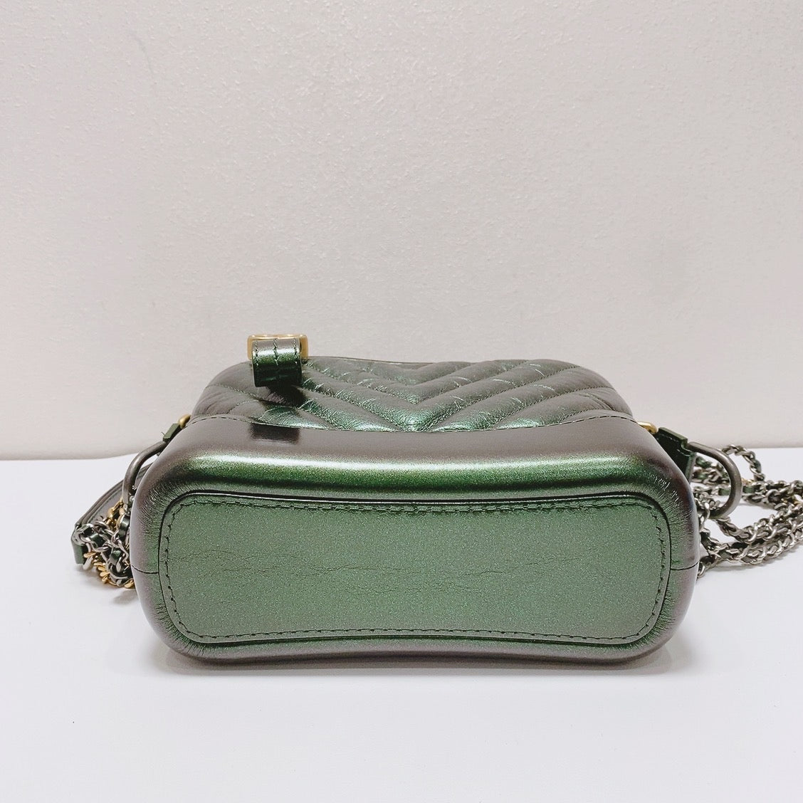 Chanel - Gabrielle Hobo Bag - Leather - Green - (small)