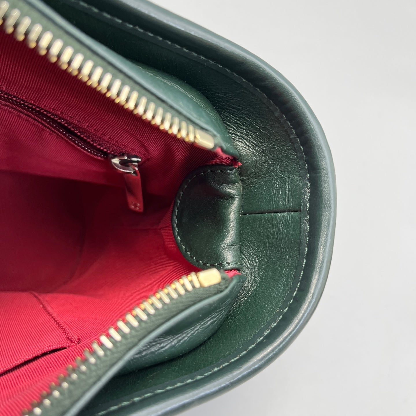 Chanel - Gabrielle Hobo Bag - Leather - Green - (small)