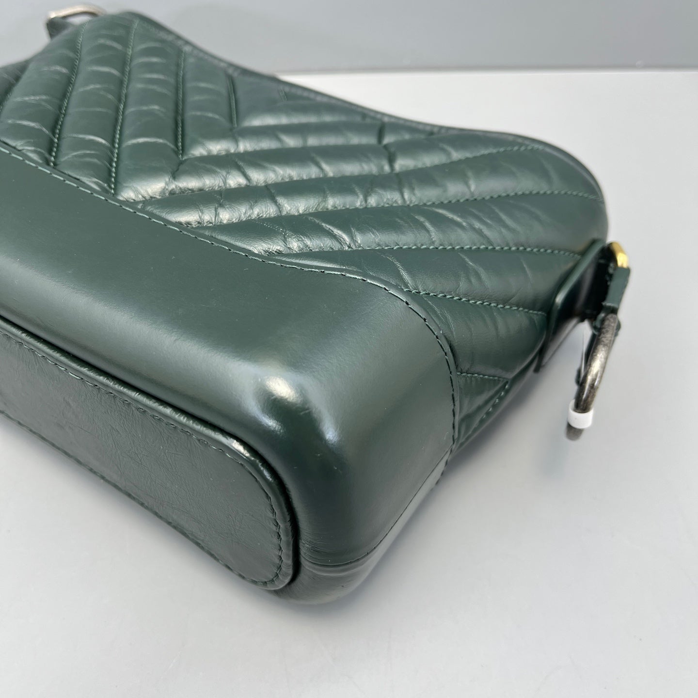 Chanel - Gabrielle Hobo Bag - Leather - Green - (small)