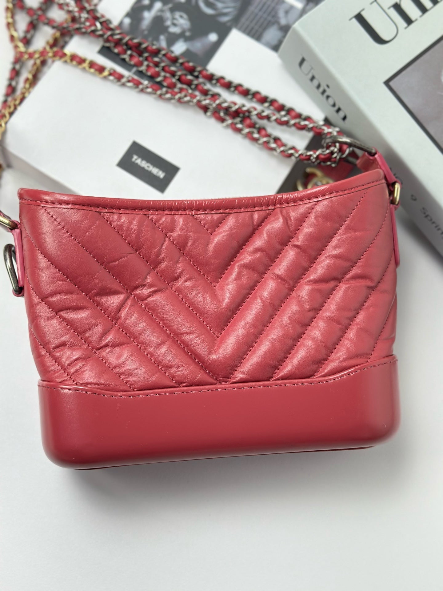 Chanel - Gabrielle Hobo Bag - Leather - Pink - (small)